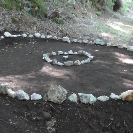 Tienda De Campana En Ecoaldea Vegana Espiral En Plena Naturaleza Con Comida Y Cena Incluida خيمة فخمة Passos (Braga)